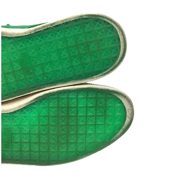 Puma Big Sean - Men\'s Sz 10 - Emerald Green Suede - Mid Tops - 366252 02